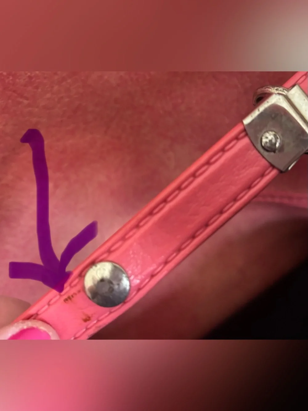 1960s Pearlized Pink Carryon Bag